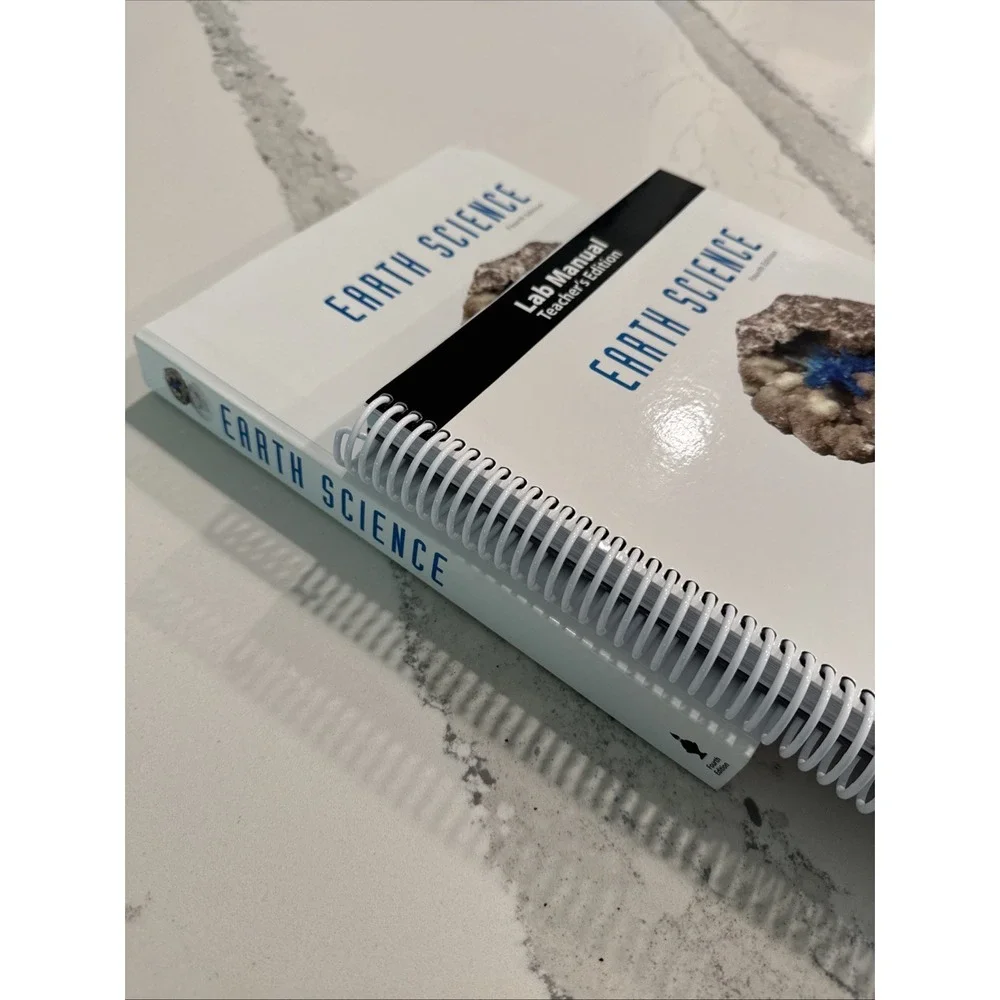 BJU Earth Science 4th Edition 8th Grade Textbook And Teacher Lab Manual